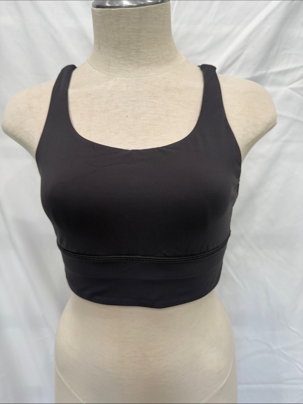 Lululemon Energy Bra ~ dark gray - size 6 - excellent condition